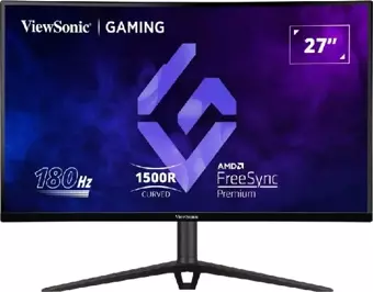 VIEWSONIC 27" VX2718 -2KPC-MHDJ 2K QHD 1MS 180HZ 2XHDMI DP HDR10 FREESYNC PREMIUM CURVE GAMING MONITOR