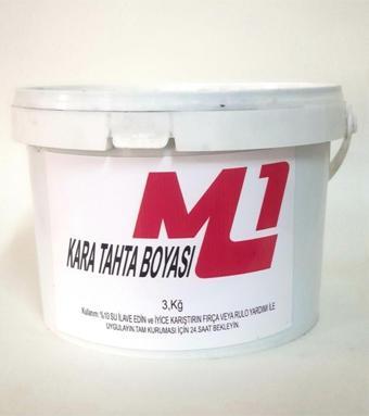 M1 Art Kara Tahta Boyası 3.Kg