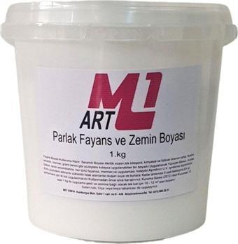 M1 Art Parlak Fayans Ve Zemin Boyası 1.Kg Solvent Bazlı