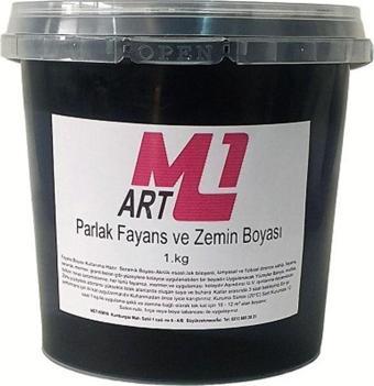 M1 Art Parlak Fayans Ve Zemin Boyası 1.Kg Solvent Bazlı