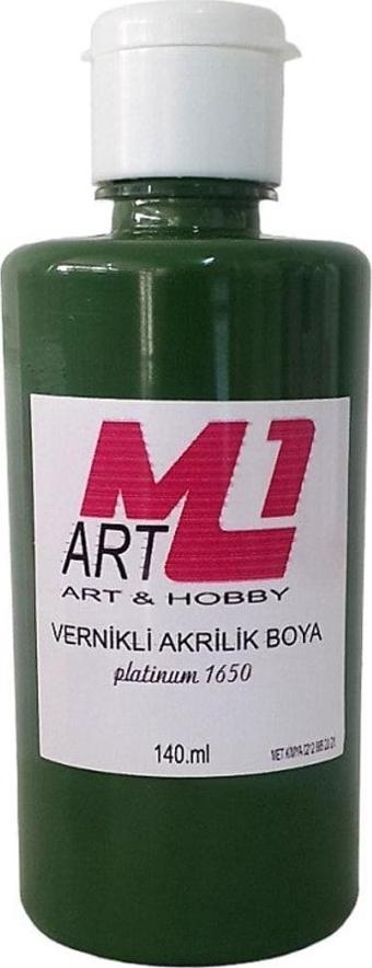 M1 Art Vernikli Akrilik Boya 140.Gr 12 Renk Seçeneği