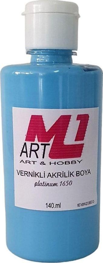 M1 Art Vernikli Akrilik Boya 140.Ml 12 Renk Seçeneği