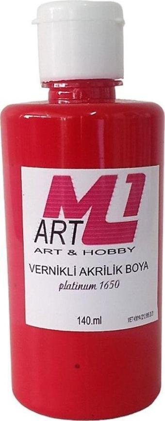 M1 Art Vernikli Akrilik Boya 140.Ml 12 Renk Seçeneği