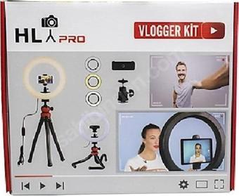 Hlypro Vlogger Kit Youtuber Ring Light Işık Seti