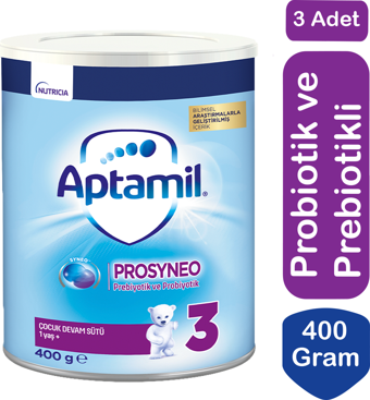 Aptamil Prosyneo 3 Devam Sütü 400 Gr 3 lü Paket