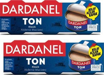 Dardanel Ayçiçek Yağlı Ton Balığı 3x75 gr x 2 Adet