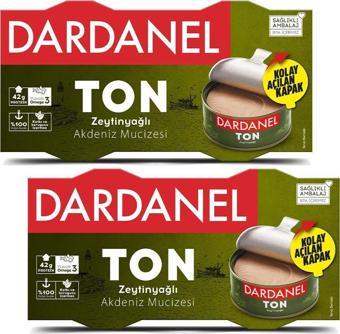 Dardanel Zeytinyağlı Ton Balığı 2x140 gr x 2 Adet