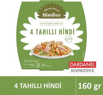 Hindice Aç Ye Hazır Yemek 4 Tahıllı Hindi 160 gr