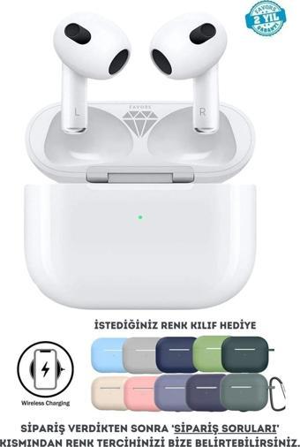 Favors Pro 3. Nesil Ios Android Uyumlu Yeni Nesil Wireless Charge Bluetooth Kulaklık Kılıf Hediyeli