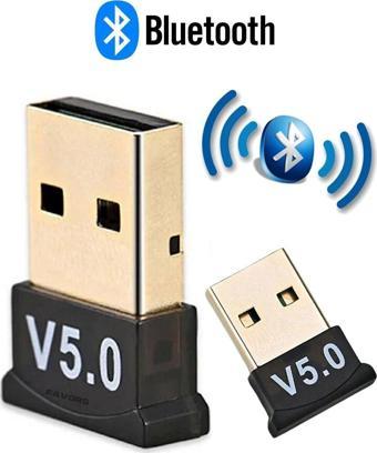 Favors Masaüstü Bilgisayar Bluetooth Adaptör V5.0 Usb Dongle Bluetooth Aparatı Çevirici Dönüştürücü