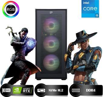 HYPER ROCKET Peak HRI163060-IC Intel Core i5-12400F 16GB Ram 500GB Nvme M.2 SSD RTX3060 12GB Masaüstü Oyuncu Bilgisayarı