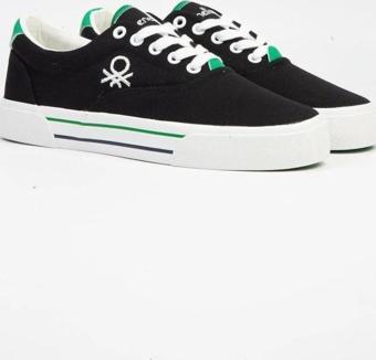 BENETTON BNİ-10091 UNİSEX İTHAL SNEAKERS KETEN SPOR AYAKKABI