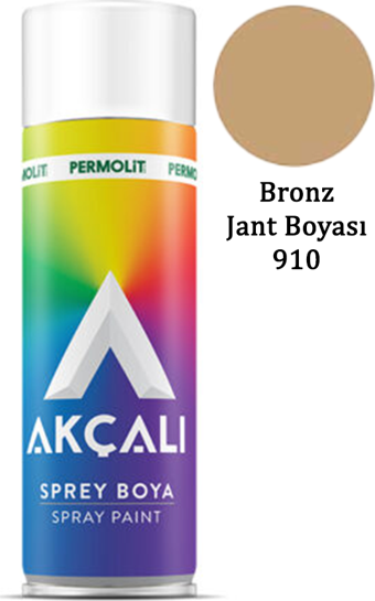 Akçalı Sprey Boya 910 Bronz Jant Boyası 400ml