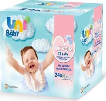 Uni Baby İlk Adım Islak Mendil 24x52 (1248 Yaprak)