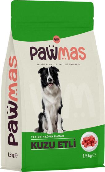 Pawmas Kuzu Etli Yetişkin Köpek Maması 1,5 kg