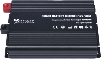 Apex 12V 100A Smart Akü Şarj Cihazı 