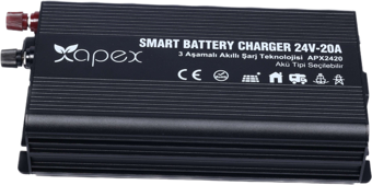 Apex 24V 20A Smart Akü Şarj Cihazı 