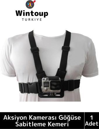 Premium Ayarlanabilir Spor Bisiklet Koşu Tırmanış Outdoor Aksiyon Kamerası Göğüse Sabitleme Kemeri