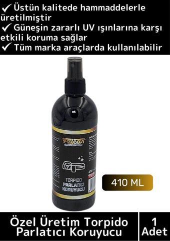 Premium Yüksek Kaliteli Kolay Kullanım Araç Oto Torpido Koruyucu Parlatıcı 410 Ml