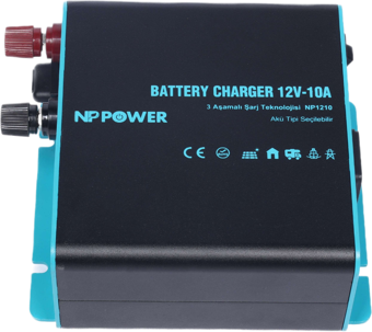 NP Power 12V 10A Akü Şarj Cihazı