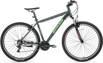 BİSAN ATLAS ERKEK DAĞ BİSİKLETİ 43CM V 26 JANT 21 VİTES PARLAK GRİ YEŞİL