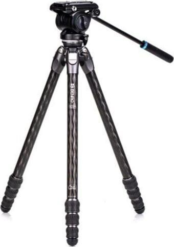 Benro Tortoise (Kaplumbağa) Karbon Video Tripod Kit Seri 2 Ttor24Clvs4Pro