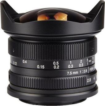 7Artisans 7.5Mm F2.8 Aps-C Fisheye Fixed Lens M43 Panasonic Ve Olympus Mount