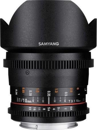 Samyang 10Mm T3.1 Aps-C Vdslr Sony E Uyumlu Lens