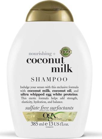 Ogx Coconut Milk Besleyici Sülfatsız Şampuan 385 ml