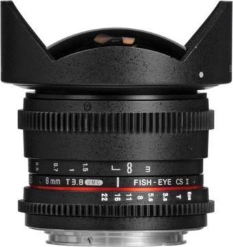 Samyang 8Mm T3.8 Vdslr Canon Uyumlu Lens