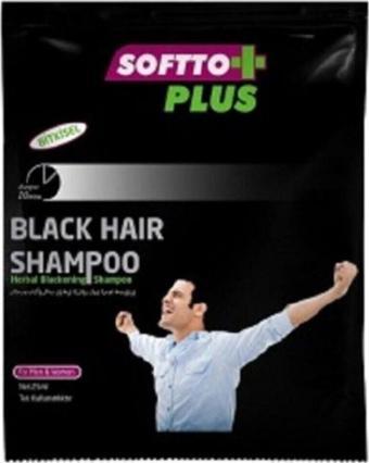 Softto Plus Black Hair Shampoo 25 Ml