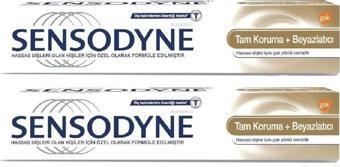 Sensodyne Diş Macunu Tam Koruma Beyazlatıcı 50 Ml 2'Li Set T41830