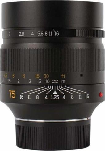 7Artisans 75Mm F1.25 Full-Frame Leica (M-Mount)