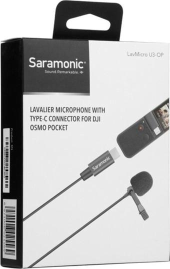 Saramonic Lavmicro U3-Op Osmo Pocket Mikrofonu