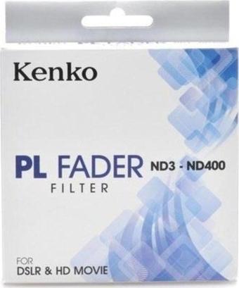 Kenko 58Mm Pl Fader Nd3 Nd400 Variable Nd Filtre