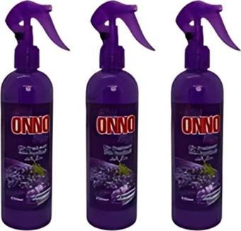 Onno Spreyli Oda Parfüm Kokusu 350 Ml Lavanta Esintisi * 3 Adet