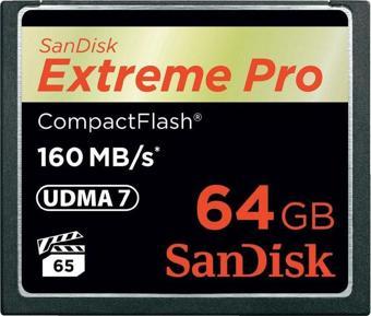 Sandisk 64 Gb Cf Kart 160Mb/S Ext Pro Sdcfxps-064G-X46