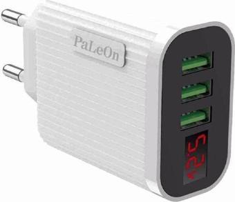 Paleon Göstergeli USB Şarj Başlığı