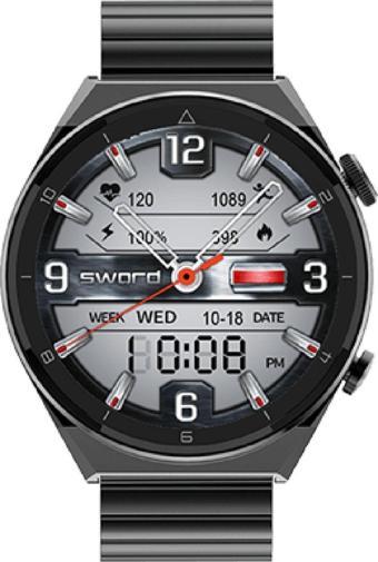 Sword SW-WIA102 Watch 2 Siyah Akıllı Saat