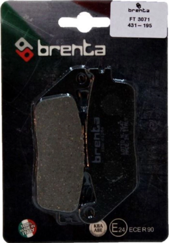 Brenta Organik Fren Balata Ft 3071 Ön Honda Cbr250r Cbr600f Kymco Downtown İ Xcıtıng 250 Suzukı Inaz