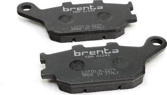 Brenta Organik Fren Balata Ft 3072 Arka Honda Nc700 Nc750 S X 12-13 Cb Cbr Cbf 600 Dl 650 1000 V-str