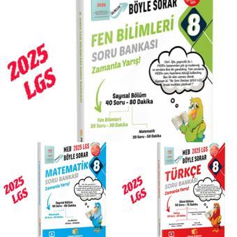 8.SINIF FEN TÜRKÇE MATEMATİK 3'LÜ SORU BANKASI SİNAN KUZUCU - Sinan Kuzucu Yayınları