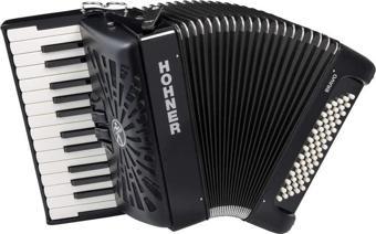 Hohner A16962 Bravo II 60 Akordiyon (Siyah)