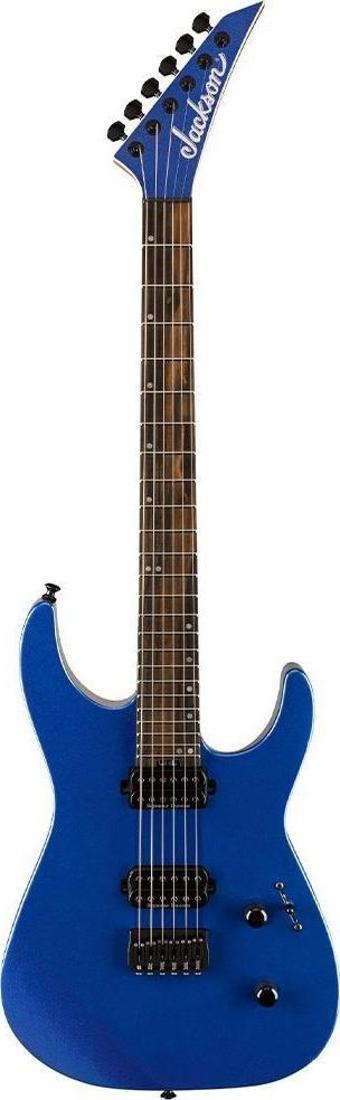 Jackson American Series Virtuoso Hard Tail Abanoz Klavye Mystic Blue Elektro Gitar