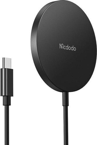 Mcdodo CH-4360 15W Magsafe Manyetik Kablosuz Şarj Cihazı-Siyah