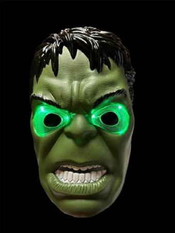 POŞETLİ IŞIKLI HULK MASKESİ