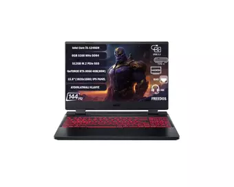 Acer Nitro 5 AN515-58-544K NH.QFJEY.007 i5-12450H 8 GB 512 GB SSD RTX3050 15.6" Full HD Gaming Laptop