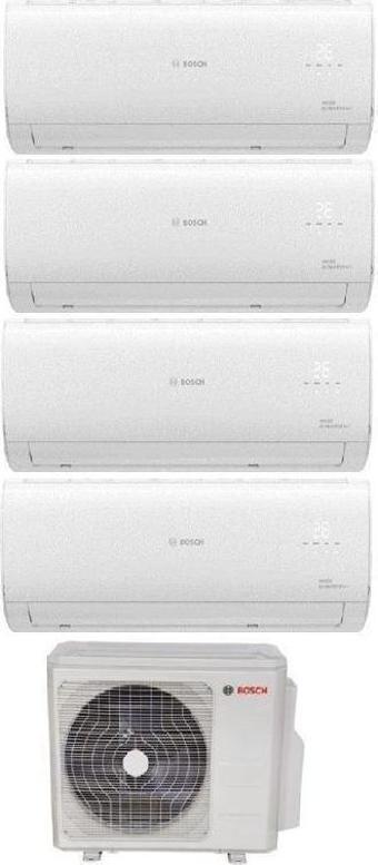 Bosch Multi Split İnverter Klima 42000 Btu 1 Dış + 4 İç Ünite 12000 + 12000 + 12000 + 12000 Btu