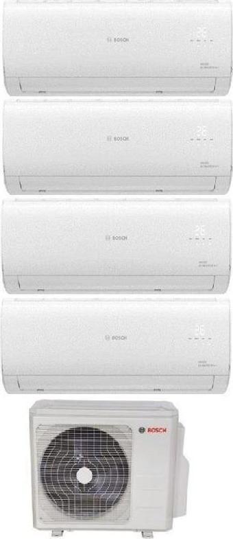 Bosch Multi Split İnverter Klima 42000 Btu 1 Dış + 4 İç Ünite 9000 + 9000 + 12000 + 12000 Btu