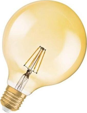 Osram Led Globe Flament 6.5W 2400K 720lm E27 Duy Gold Işık Ampul